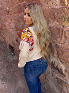 The Josie lace sweater