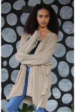 Load image into Gallery viewer, Sand Cardigan Sweater