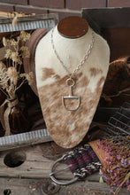 Load image into Gallery viewer, Buckle down cowgirl necklace