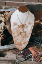 Load image into Gallery viewer, Buckle down cowgirl necklace