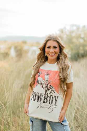 Cowboy country graphic tee