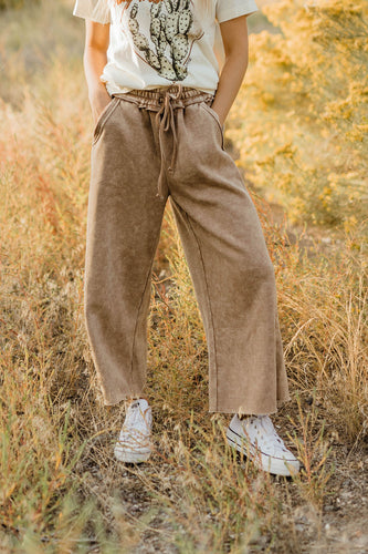 Latte draw string comfy pant