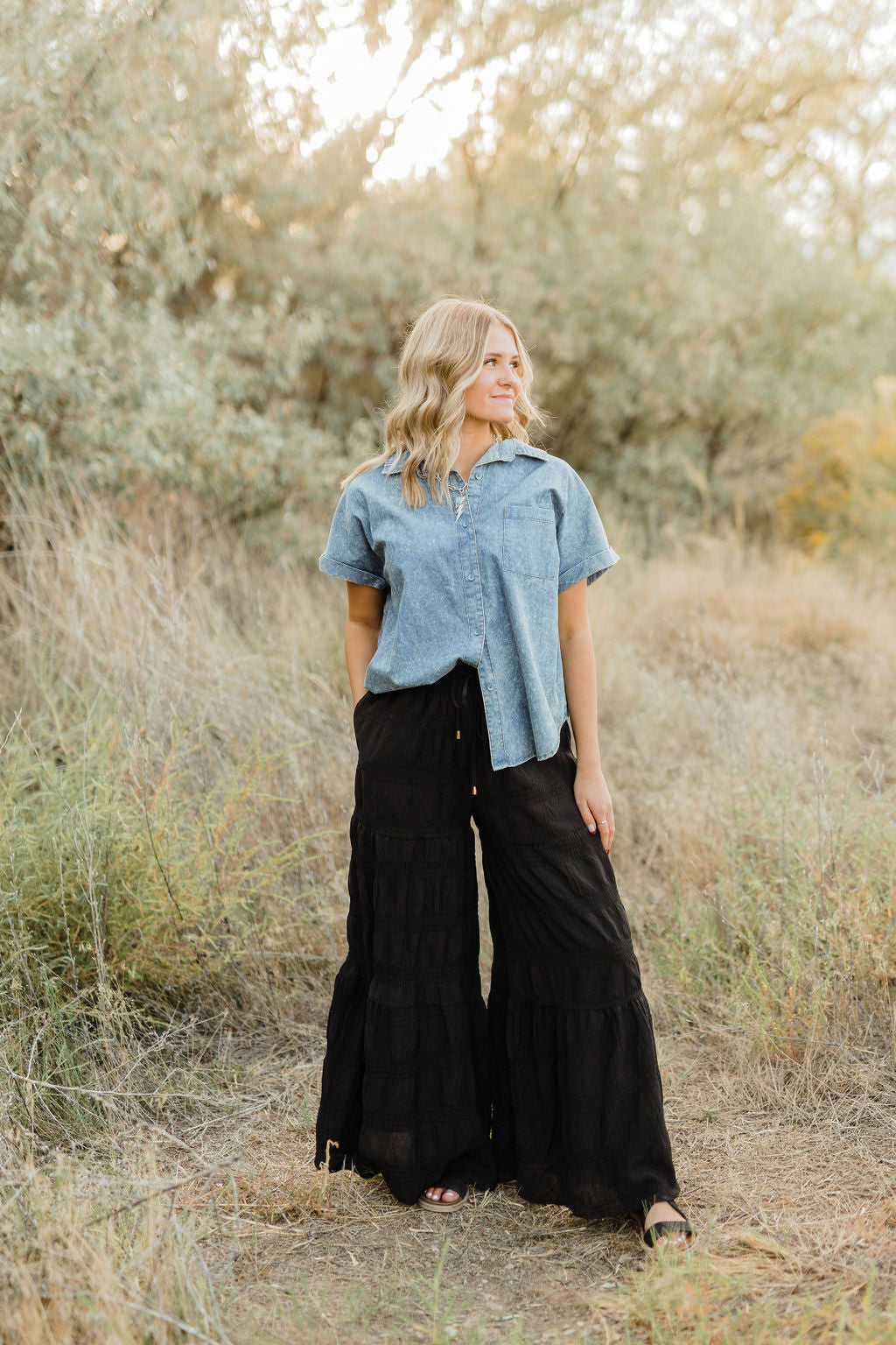 Denim in the fall top