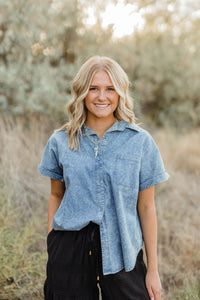 Denim in the fall top