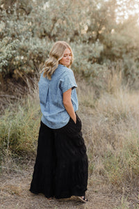 Denim in the fall top