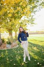 Load image into Gallery viewer, Navy Turtle Neck Sweater