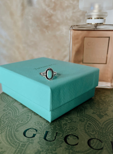 Little Cowgirl solid turquoise ring