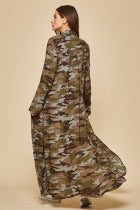 Load image into Gallery viewer, Camo Duster Dress